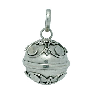 Bali Beads | Sterling Silver Silver Jewelry - Harmony Balls, Sterling silver harmony ball