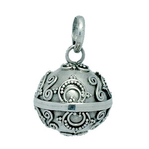 Bali Beads | Sterling Silver Silver Jewelry - Harmony Balls, Sterling silver harmony ball